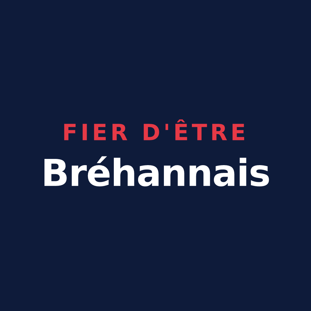 T-shirt « Fier d'être Bréhannais » — design pour Bréhan