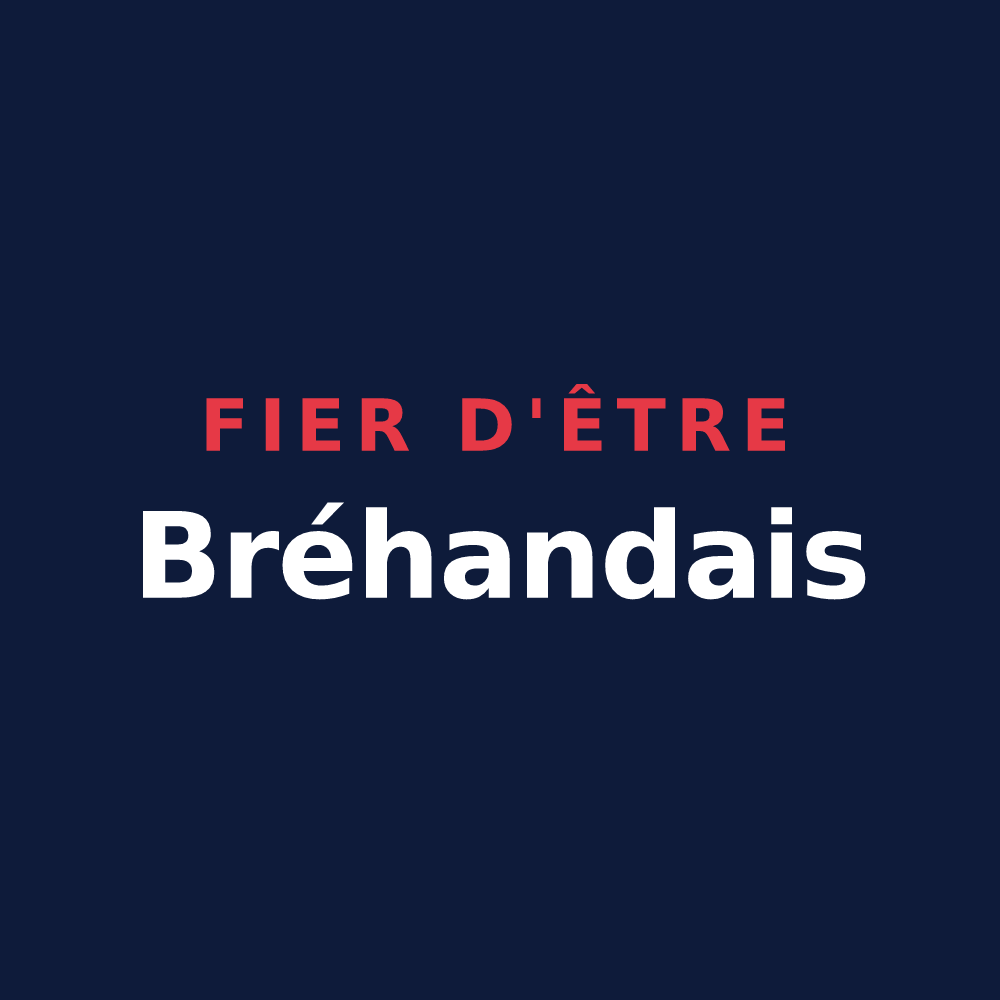 T-shirt « Fier d'être Bréhandais » — design pour Bréhand
