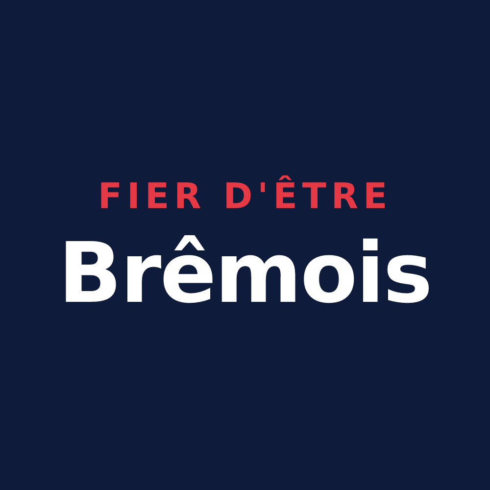 T-shirt « Fier d'être Brêmois » — design pour Brêmes
