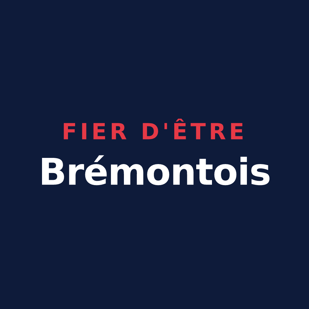 T-shirt « Fier d'être Brémontois » — design pour Brémoy