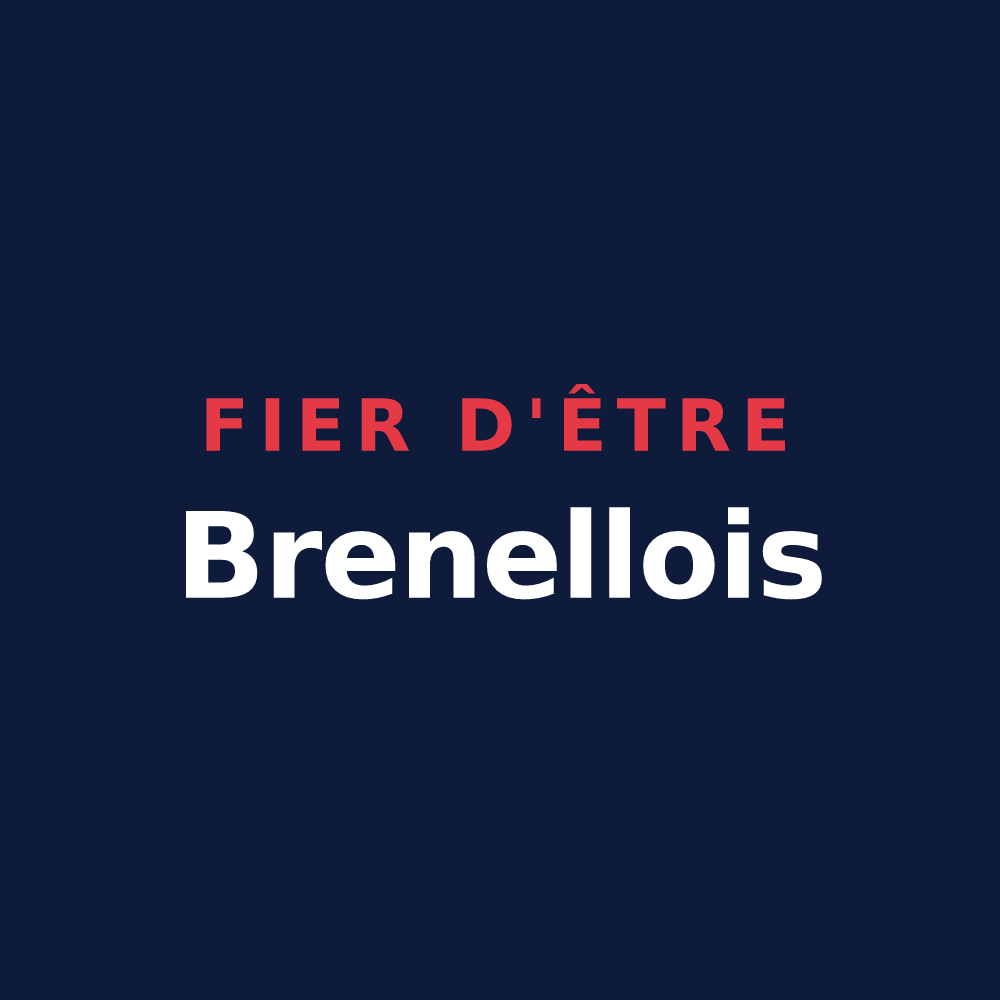 T-shirt « Fier d'être Brenellois » — design pour Brenelle