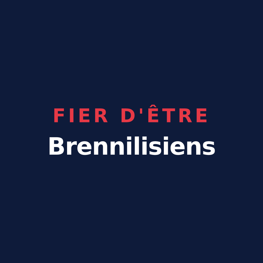 T-shirt « Fier d'être Brennilisiens » — design pour Brennilis