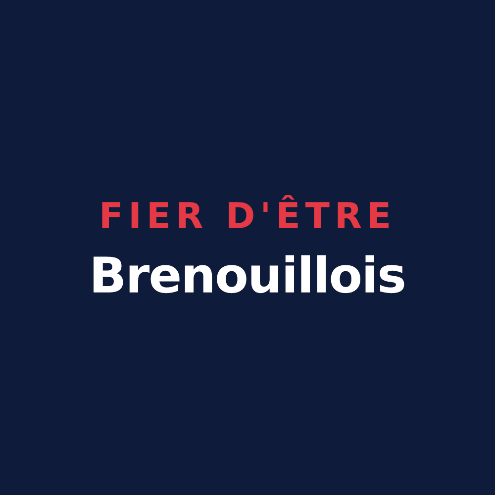 T-shirt « Fier d'être Brenouillois » — design pour Brenouille