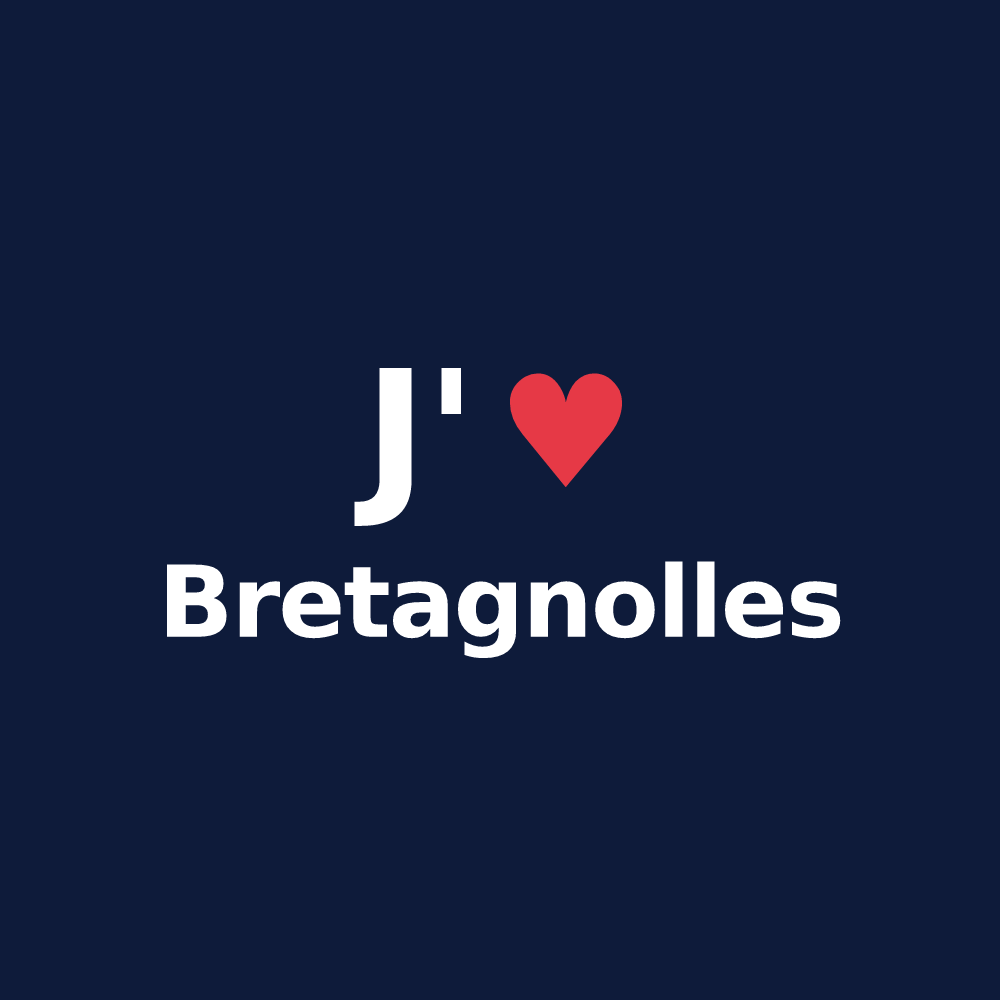 T-shirt personnalisé Bretagnolles — design J'aime Bretagnolles