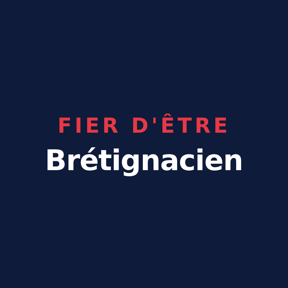 T-shirt « Fier d'être Brétignacien » — design pour Brétigny