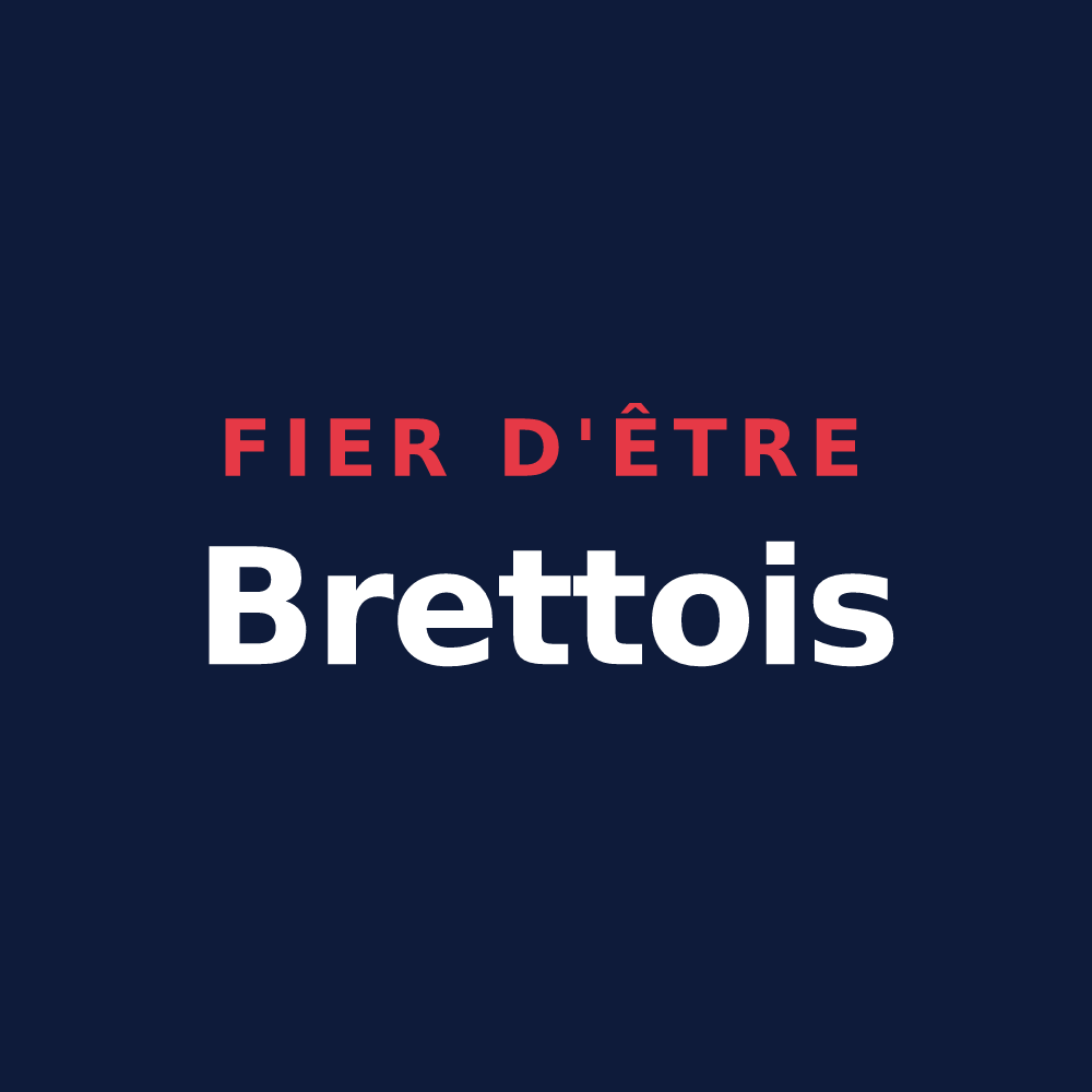 T-shirt « Fier d'être Brettois » — design pour Brette-les-Pins
