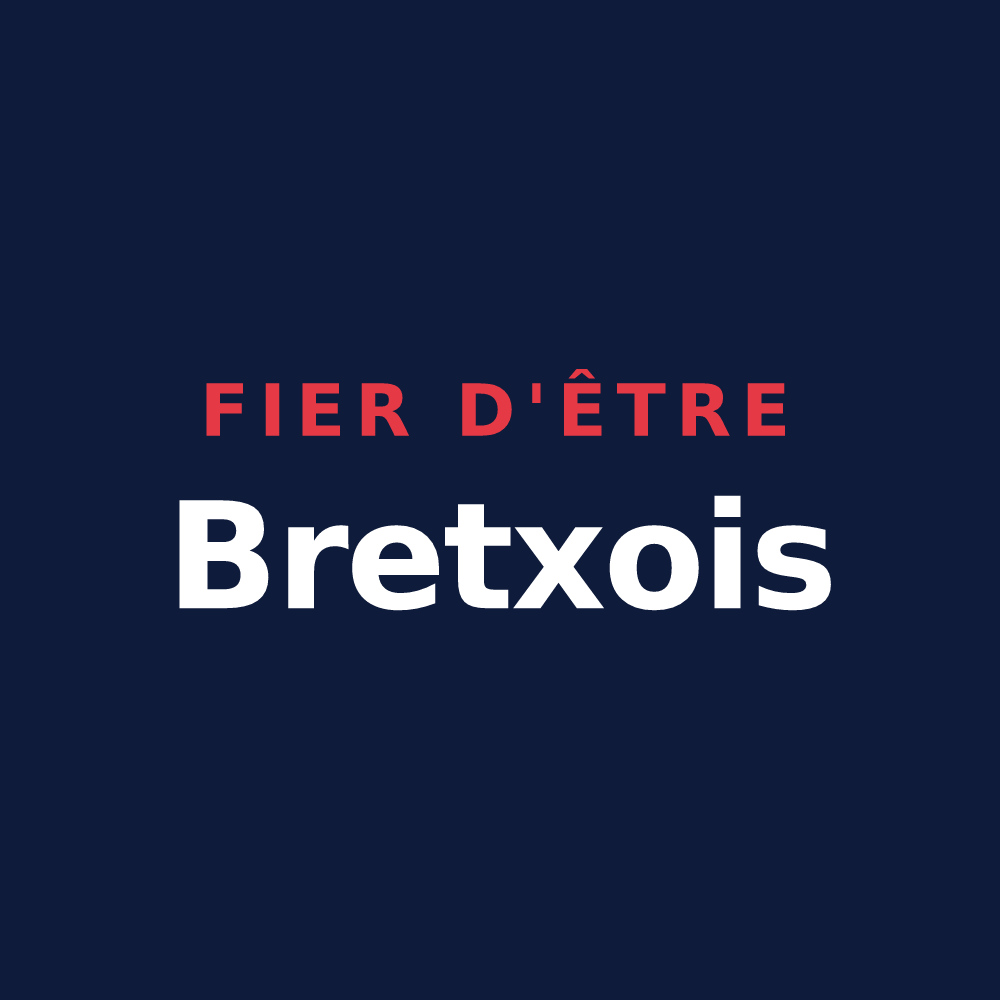 T-shirt « Fier d'être Bretxois » — design pour Bretx