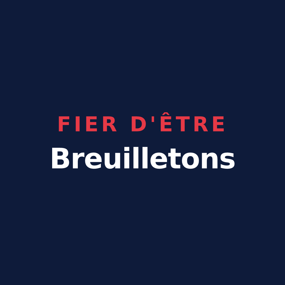 T-shirt « Fier d'être Breuilletons » — design pour Breuillet