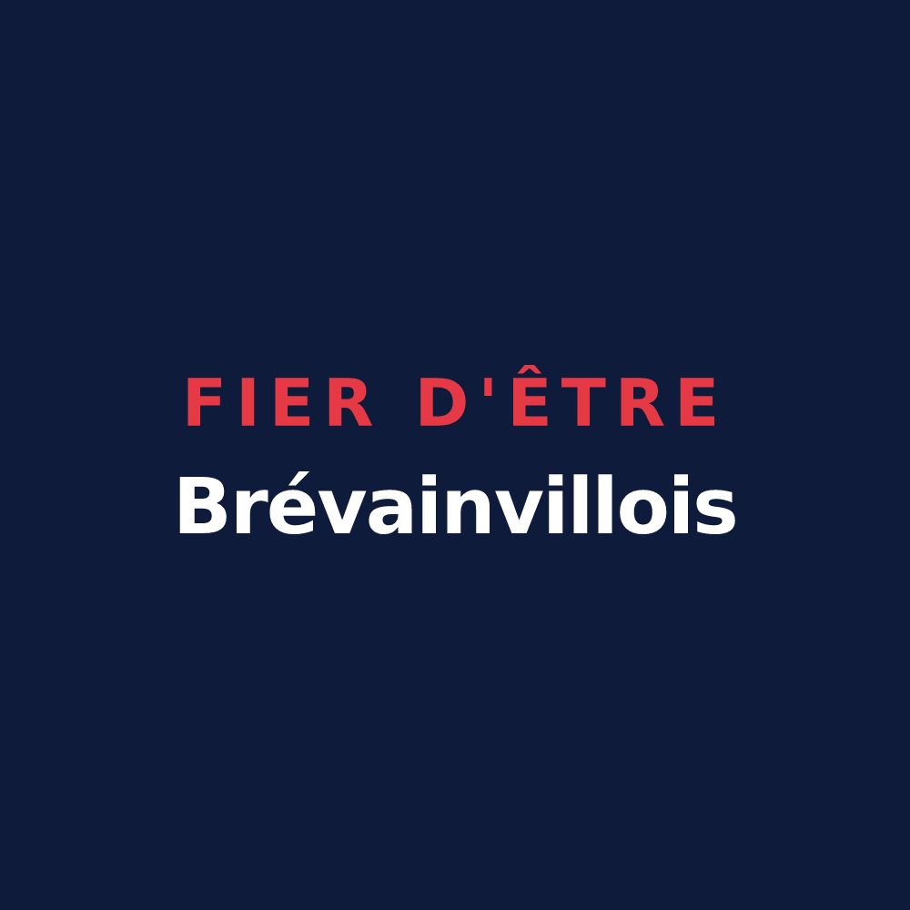 T-shirt « Fier d'être Brévainvillois » — design pour Brévainville