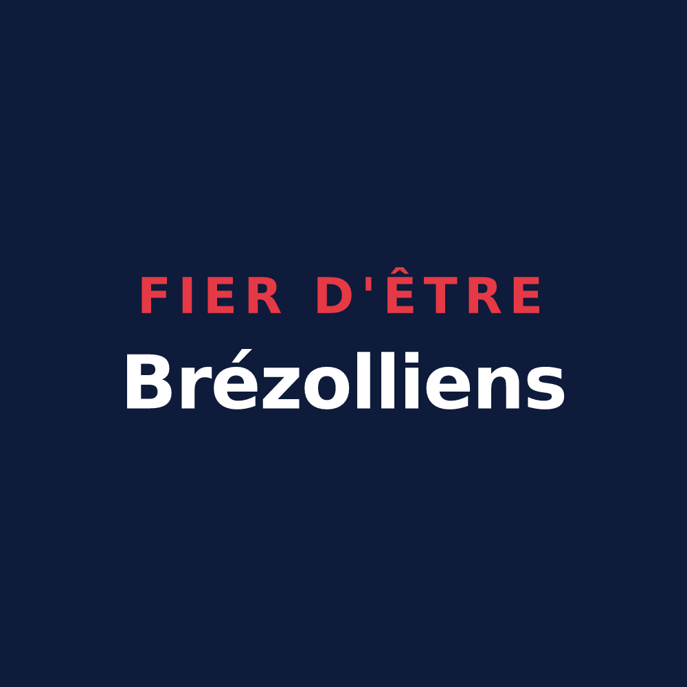 T-shirt « Fier d'être Brézolliens » — design pour Brezolles