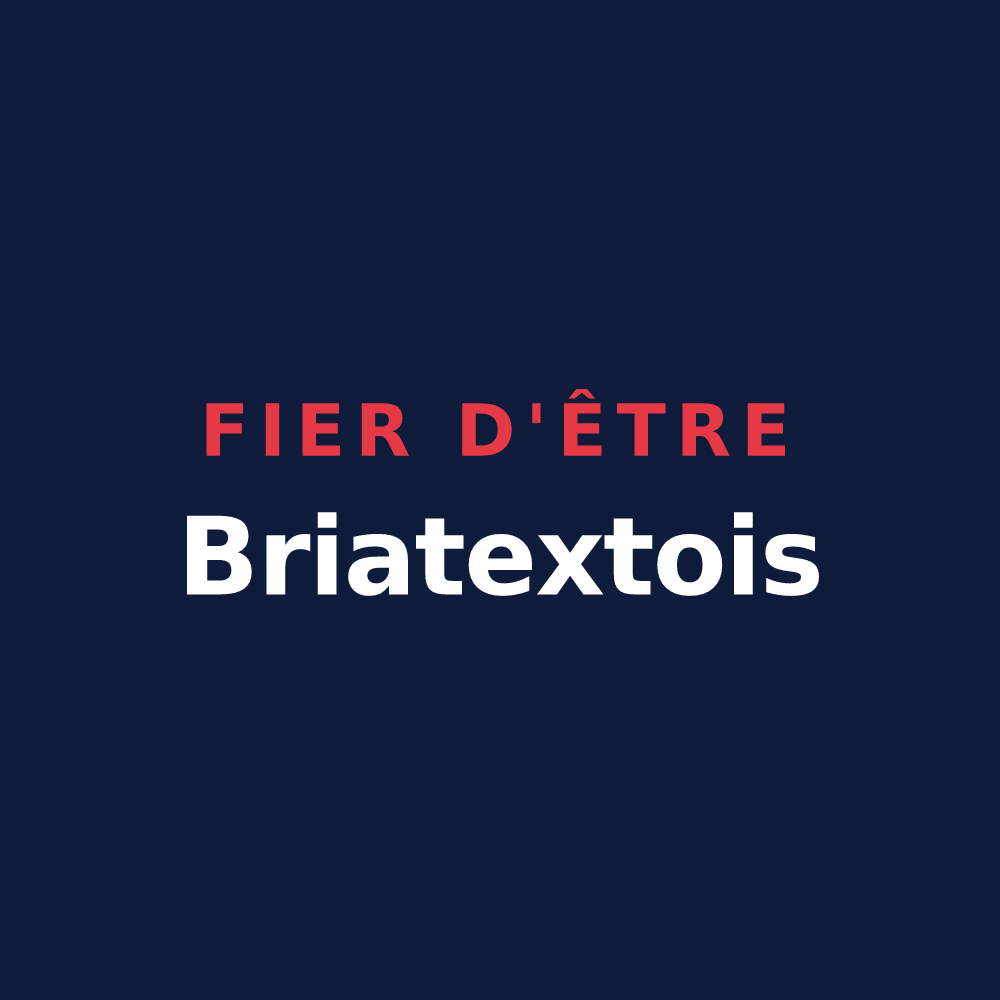 T-shirt « Fier d'être Briatextois » — design pour Briatexte