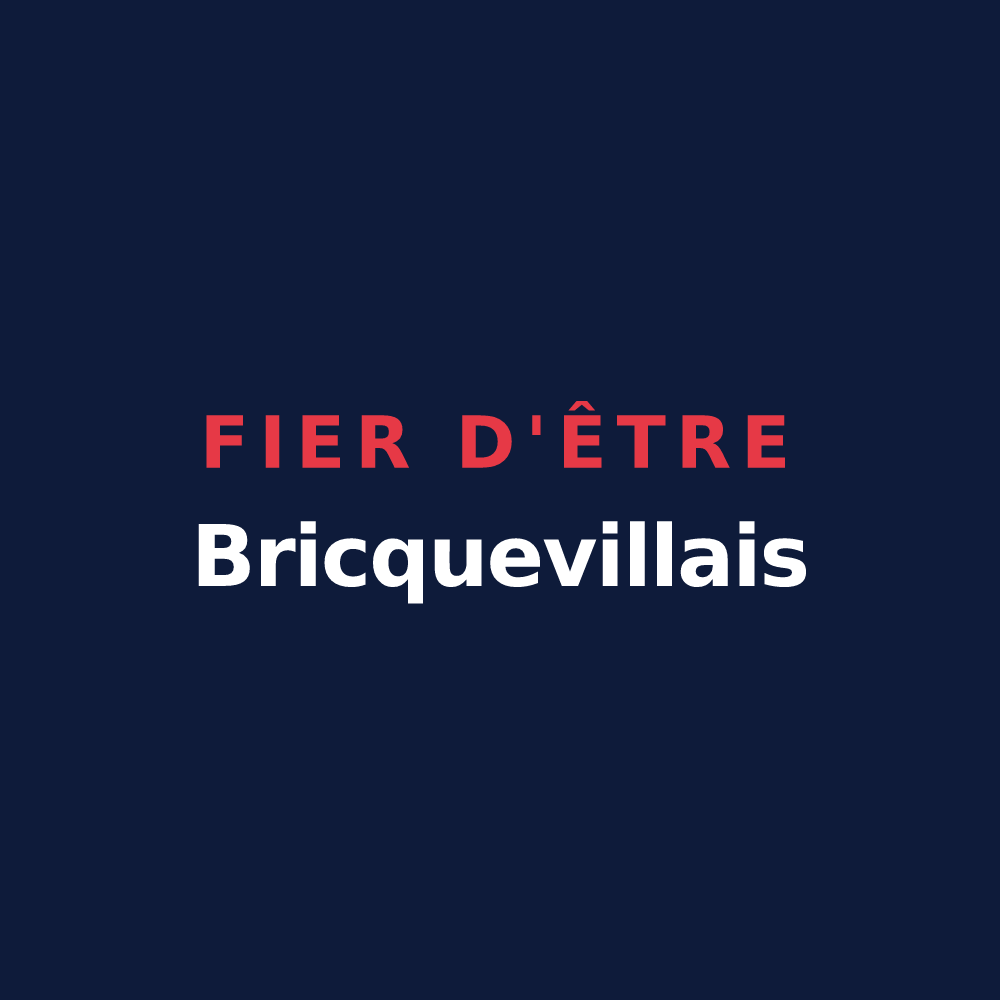 T-shirt « Fier d'être Bricquevillais » — design pour Bricqueville-la-Blouette