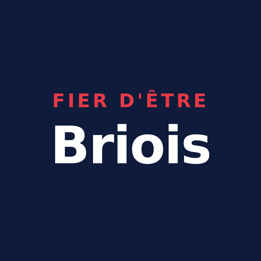 T-shirt « Fier d'être Briois » — design pour Brie