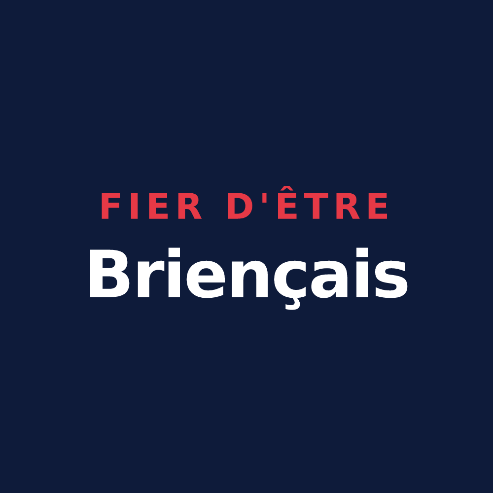 T-shirt « Fier d'être Briençais » — design pour Brie