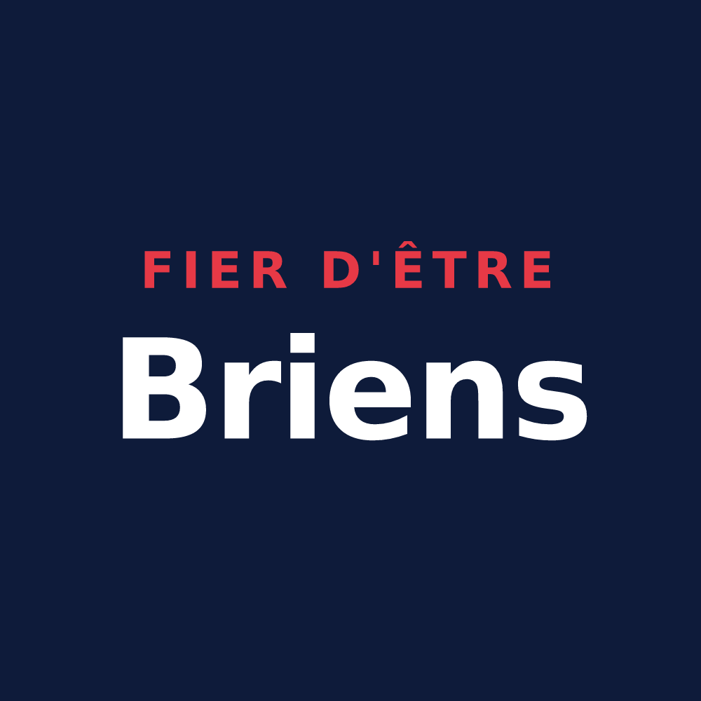 T-shirt « Fier d'être Briens » — design pour Brie