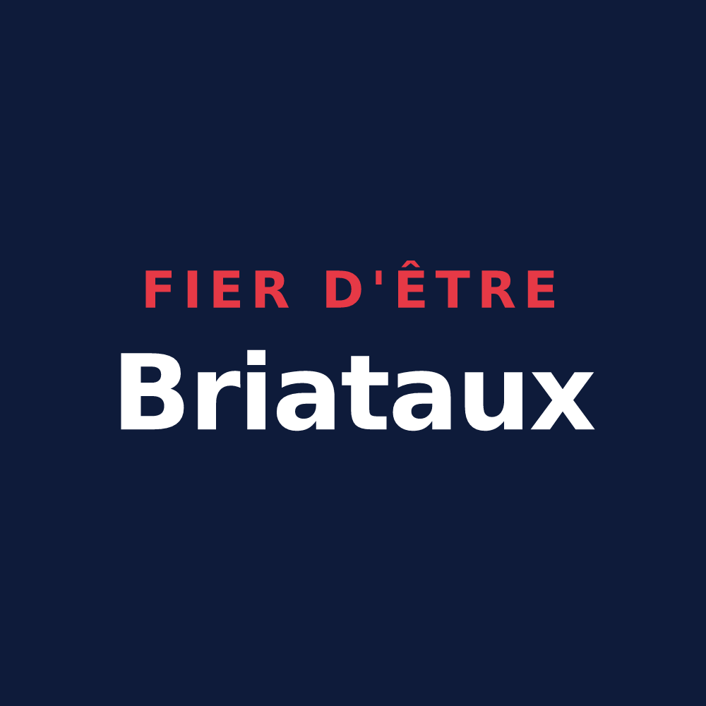 T-shirt « Fier d'être Briataux » — design pour Brié-et-Angonnes