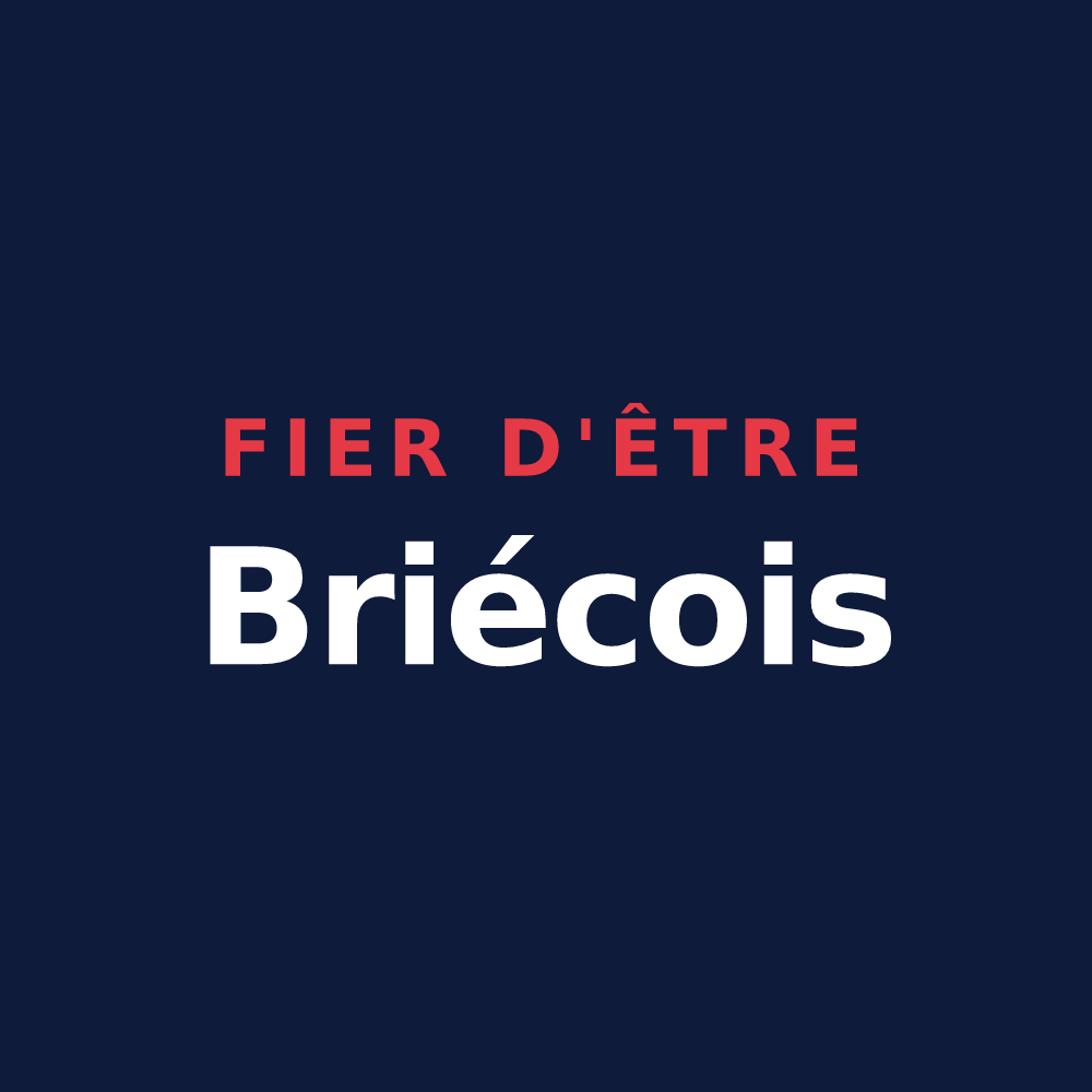 T-shirt « Fier d'être Briécois » — design pour Briec