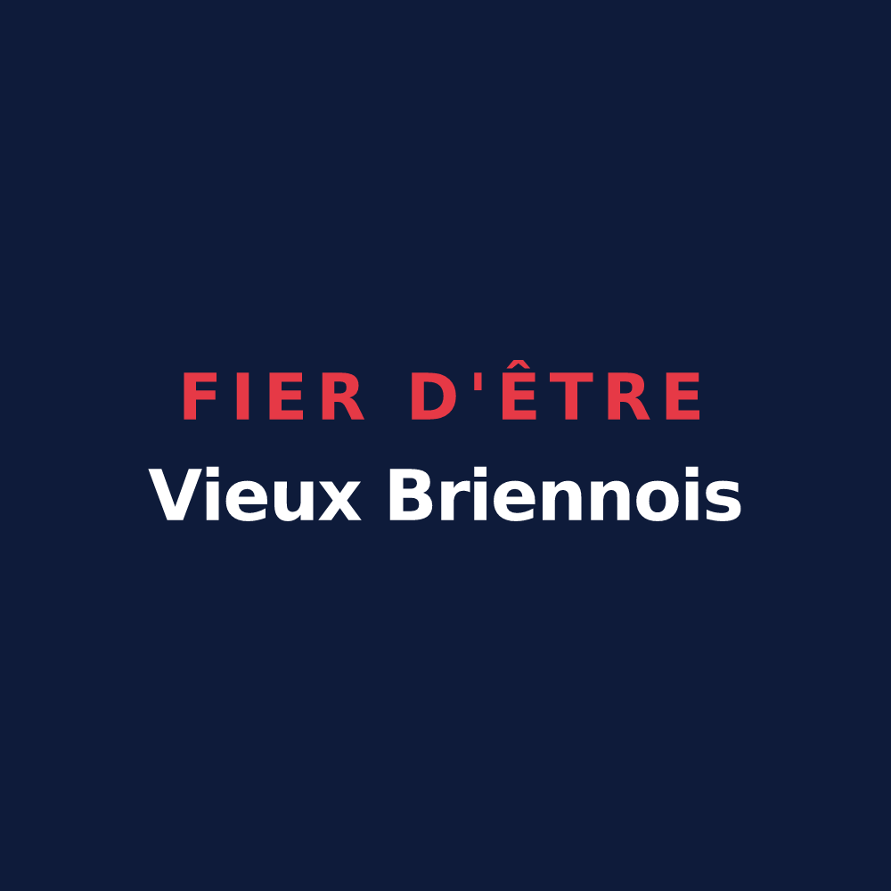 T-shirt « Fier d'être Vieux Briennois » — design pour Brienne-la-Vieille