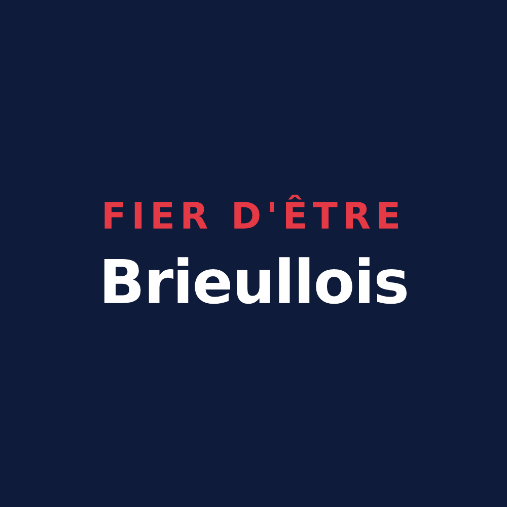 T-shirt « Fier d'être Brieullois » — design pour Brieulles-sur-Bar