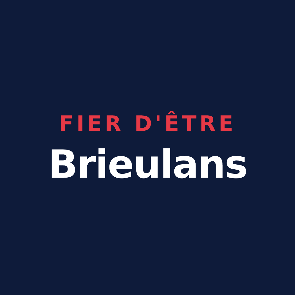 T-shirt « Fier d'être Brieulans » — design pour Brieulles-sur-Meuse