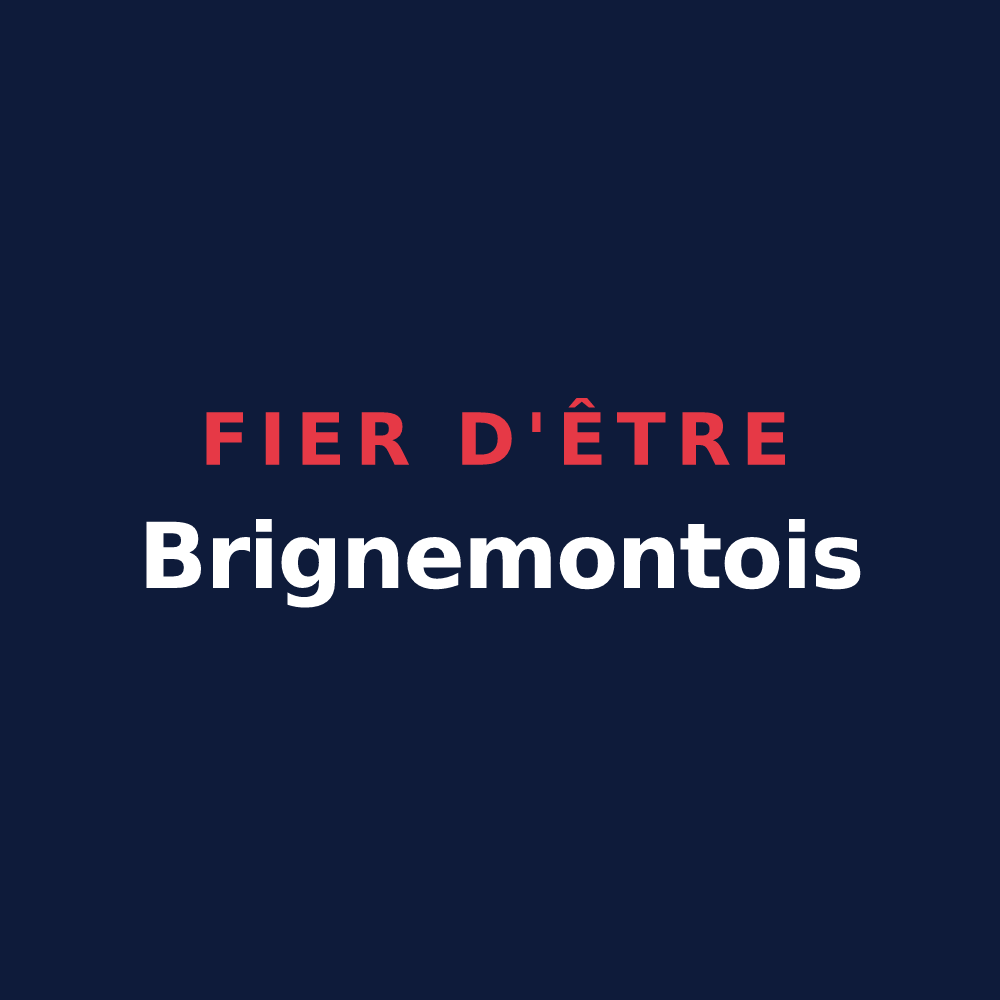 T-shirt « Fier d'être Brignemontois » — design pour Brignemont