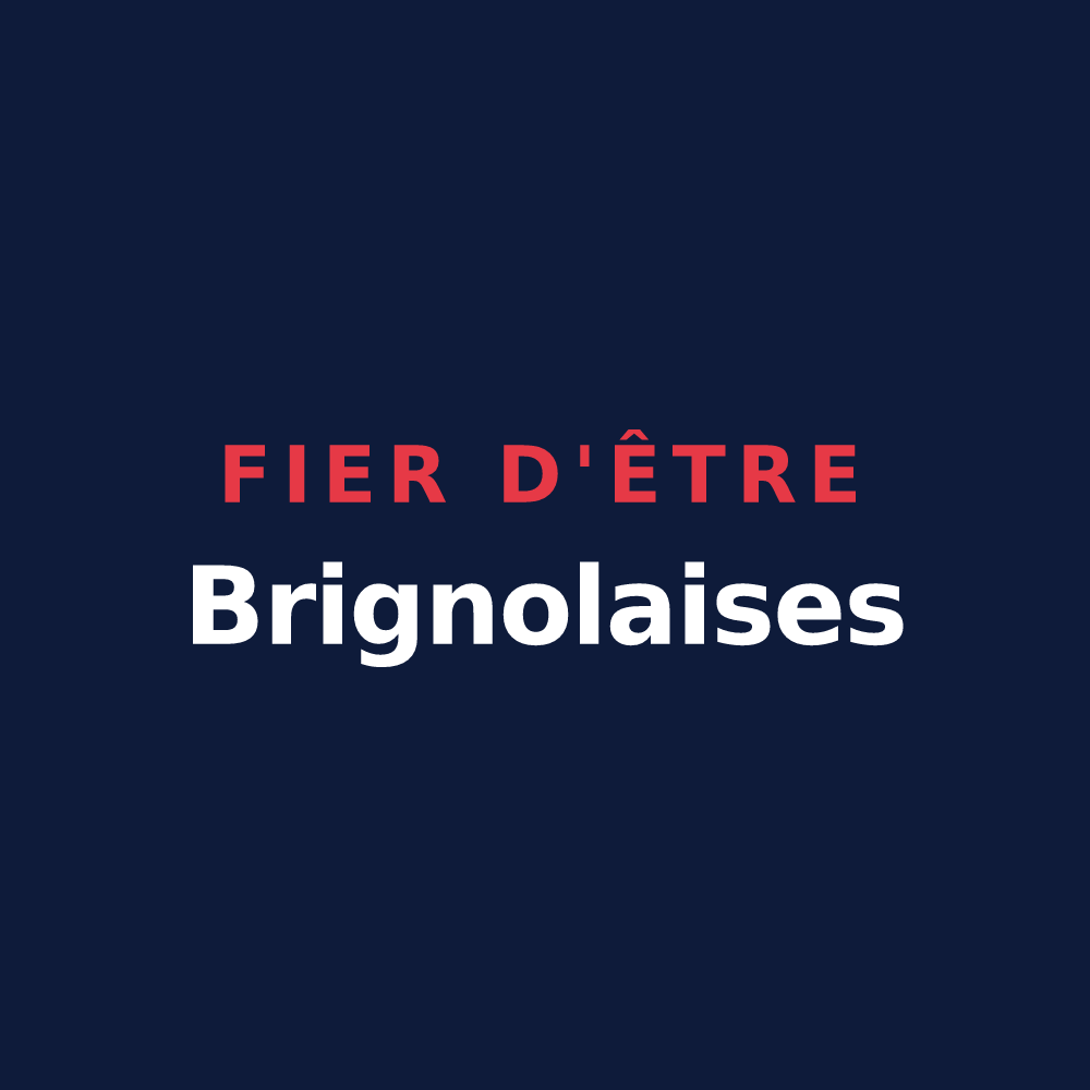 T-shirt « Fier d'être Brignolaises » — design pour Brignoles