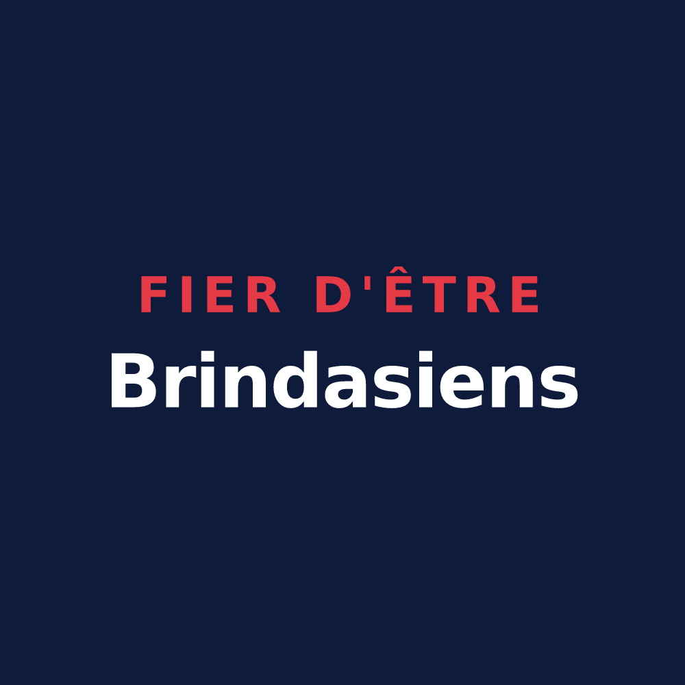 T-shirt « Fier d'être Brindasiens » — design pour Brindas