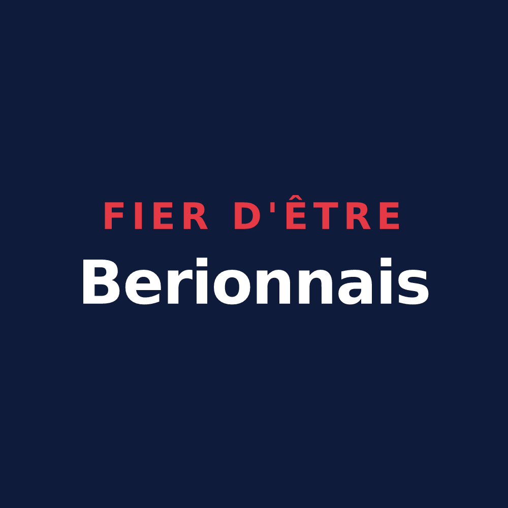 T-shirt « Fier d'être Berionnais » — design pour Brion