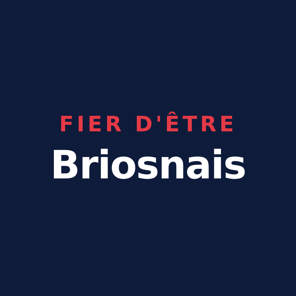 T-shirt « Fier d'être Briosnais » — design pour Briosne-lès-Sables