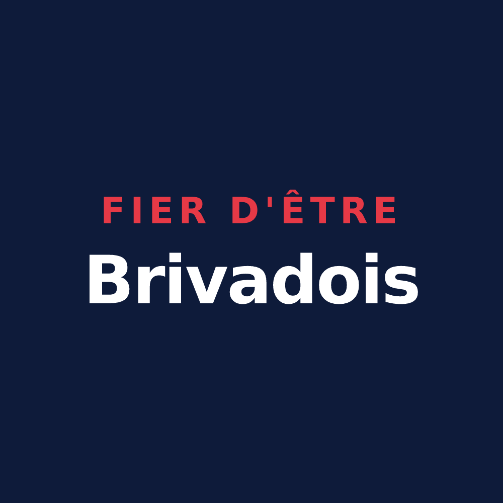T-shirt « Fier d'être Brivadois » — design pour Brioude