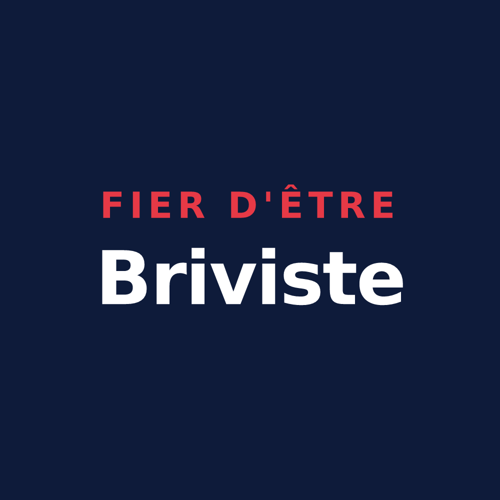T-shirt « Fier d'être Briviste » — design pour Brive-la-Gaillarde