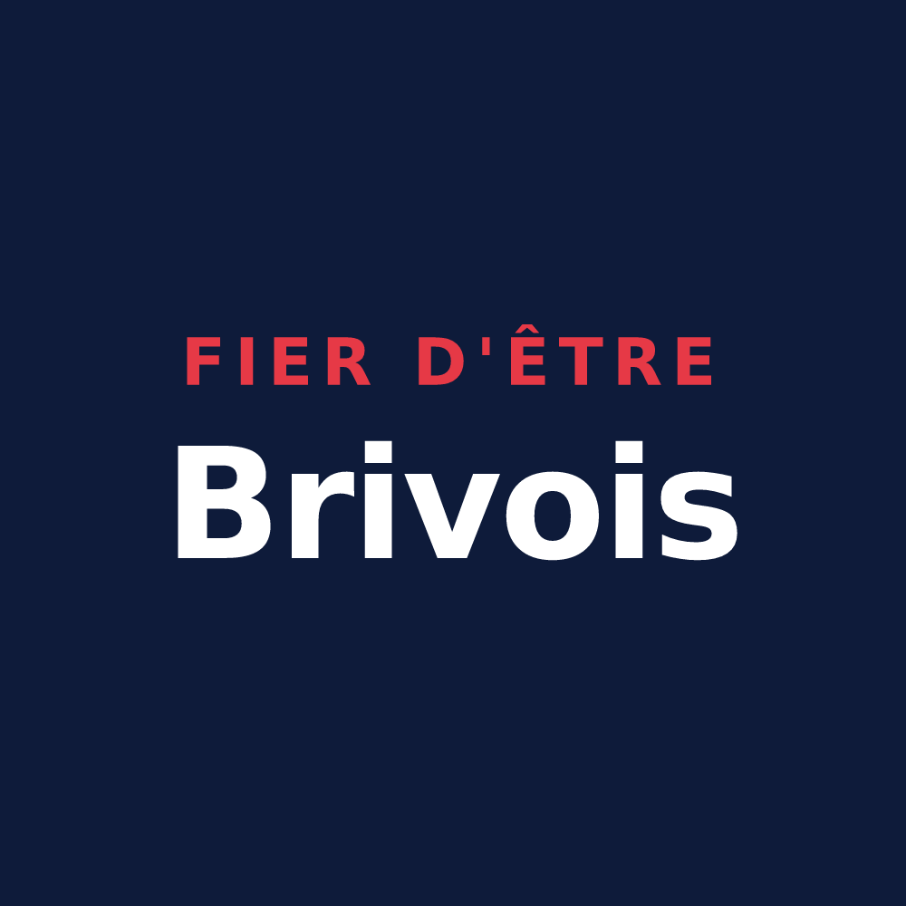 T-shirt « Fier d'être Brivois » — design pour Brives-sur-Charente
