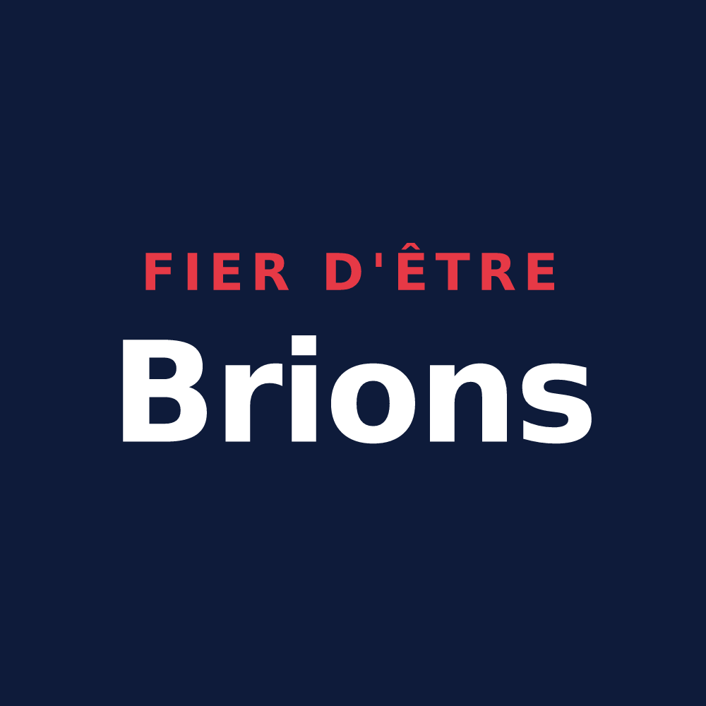 T-shirt « Fier d'être Brions » — design pour Brix