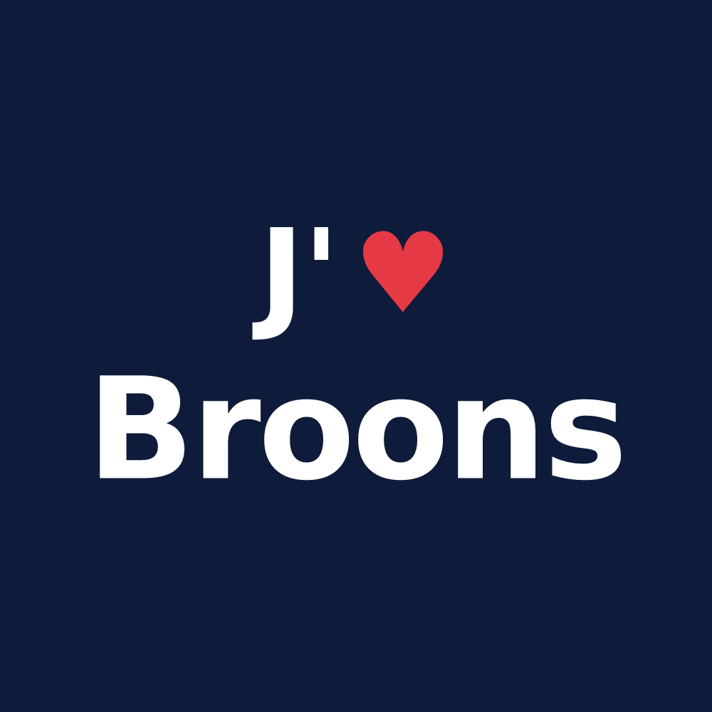T-shirt personnalisé Broons — design J'aime Broons