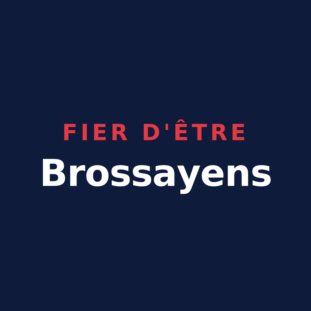 T-shirt « Fier d'être Brossayens » — design pour Brossay