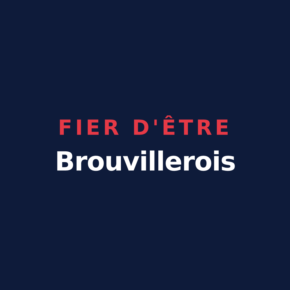 T-shirt « Fier d'être Brouvillerois » — design pour Brouviller