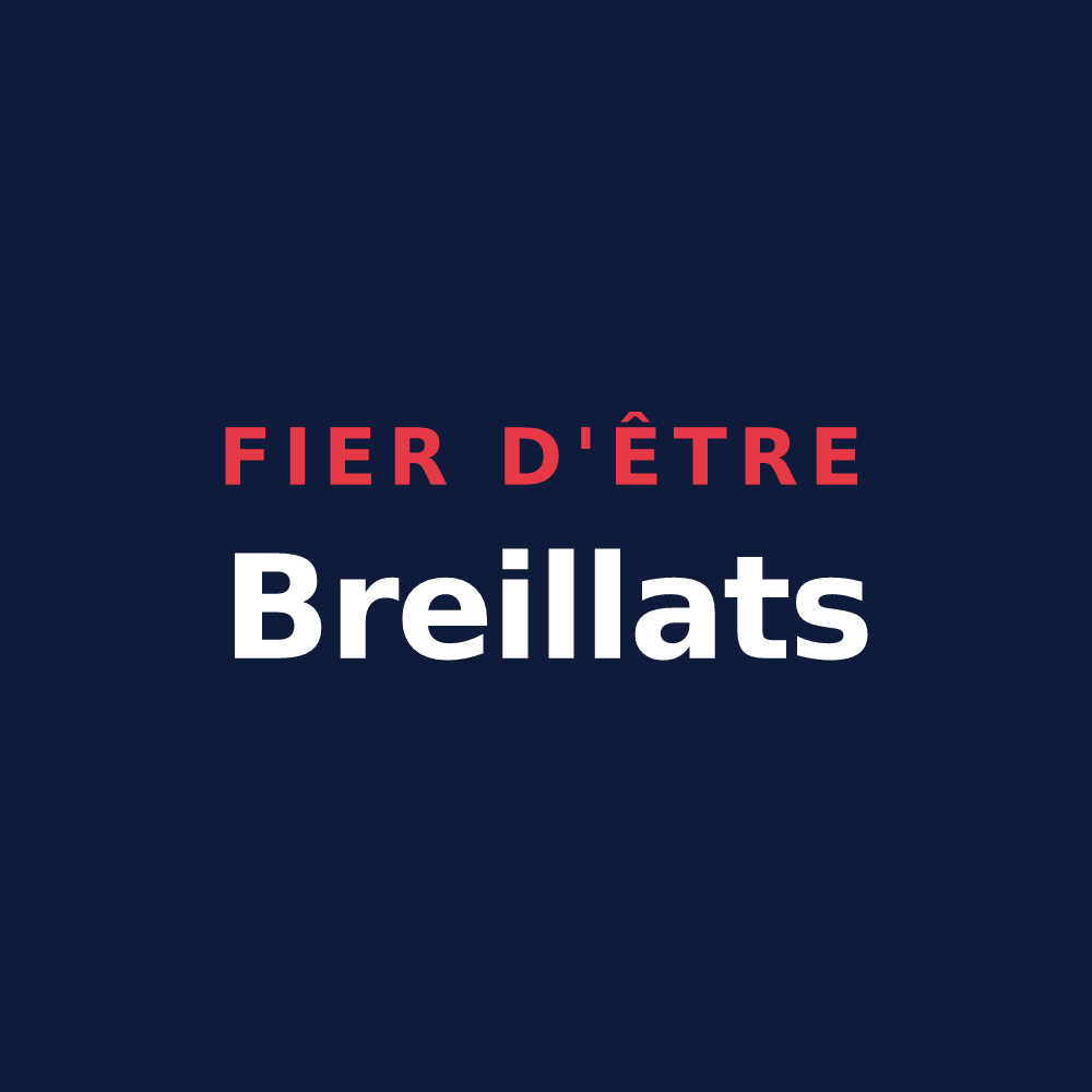 T-shirt « Fier d'être Breillats » — design pour Bruailles