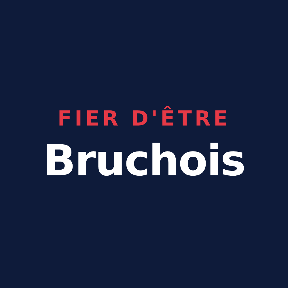 T-shirt « Fier d'être Bruchois » — design pour Bruch