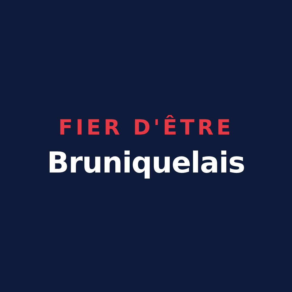 T-shirt « Fier d'être Bruniquelais » — design pour Bruniquel