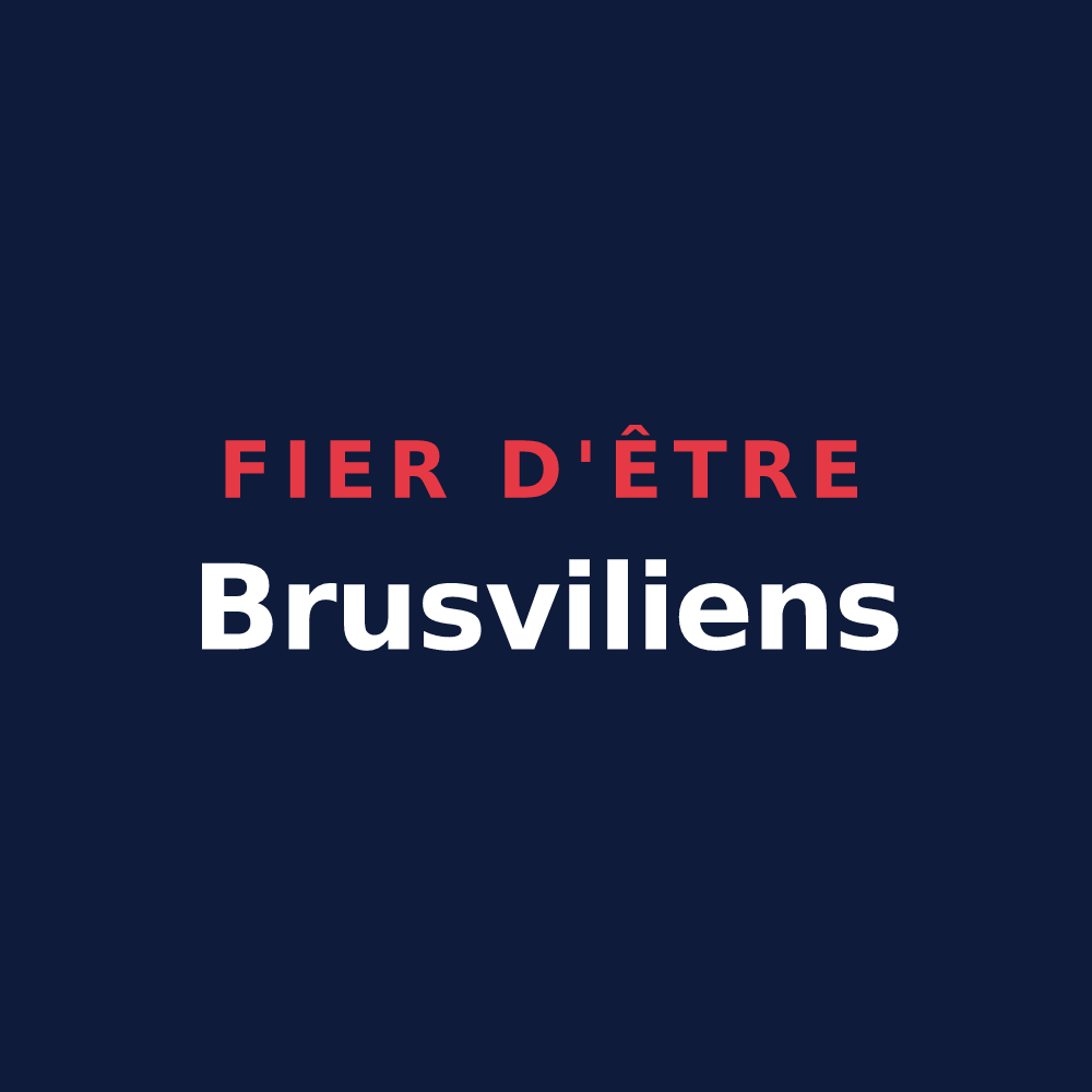 T-shirt « Fier d'être Brusviliens » — design pour Brusvily