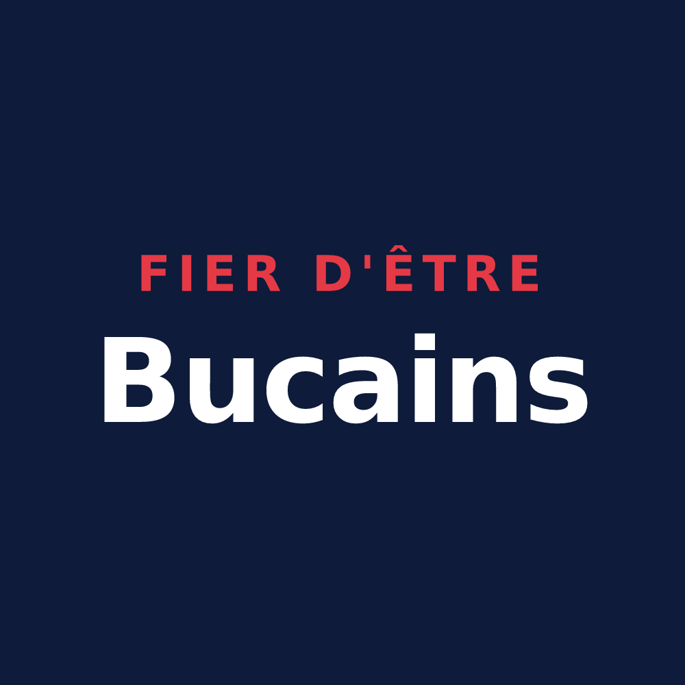 T-shirt « Fier d'être Bucains » — design pour Buc