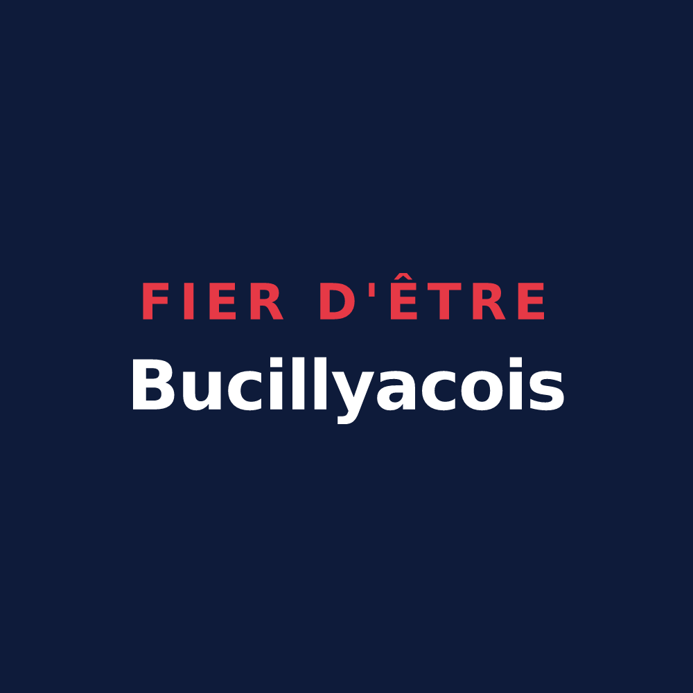 T-shirt « Fier d'être Bucillyacois » — design pour Bucilly