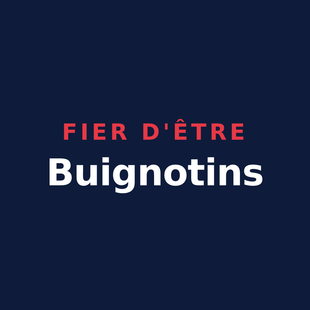 T-shirt « Fier d'être Buignotins » — design pour Buigny-l'Abbé