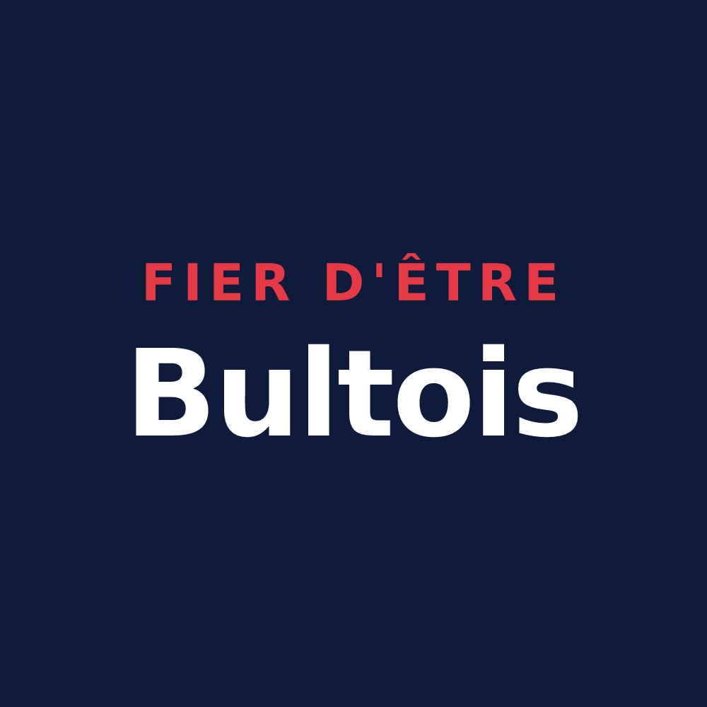 T-shirt « Fier d'être Bultois » — design pour Bult