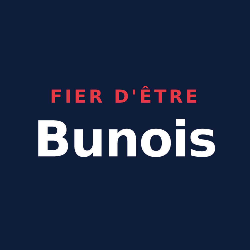 T-shirt « Fier d'être Bunois » — design pour Bun