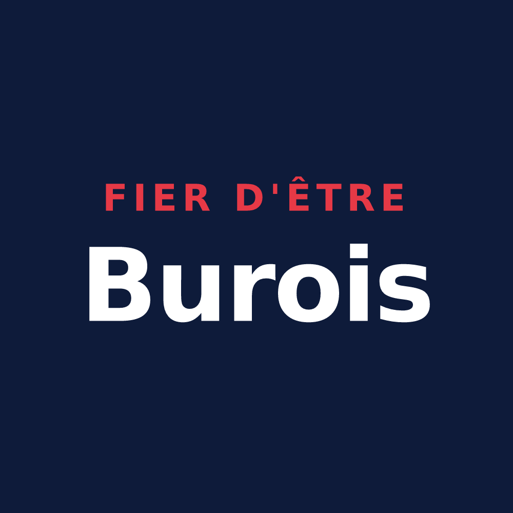 T-shirt « Fier d'être Burois » — design pour Bures