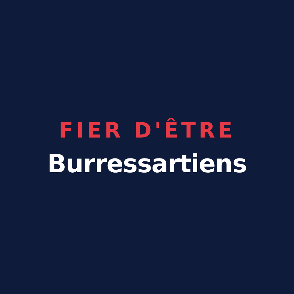 T-shirt « Fier d'être Burressartiens » — design pour Bursard