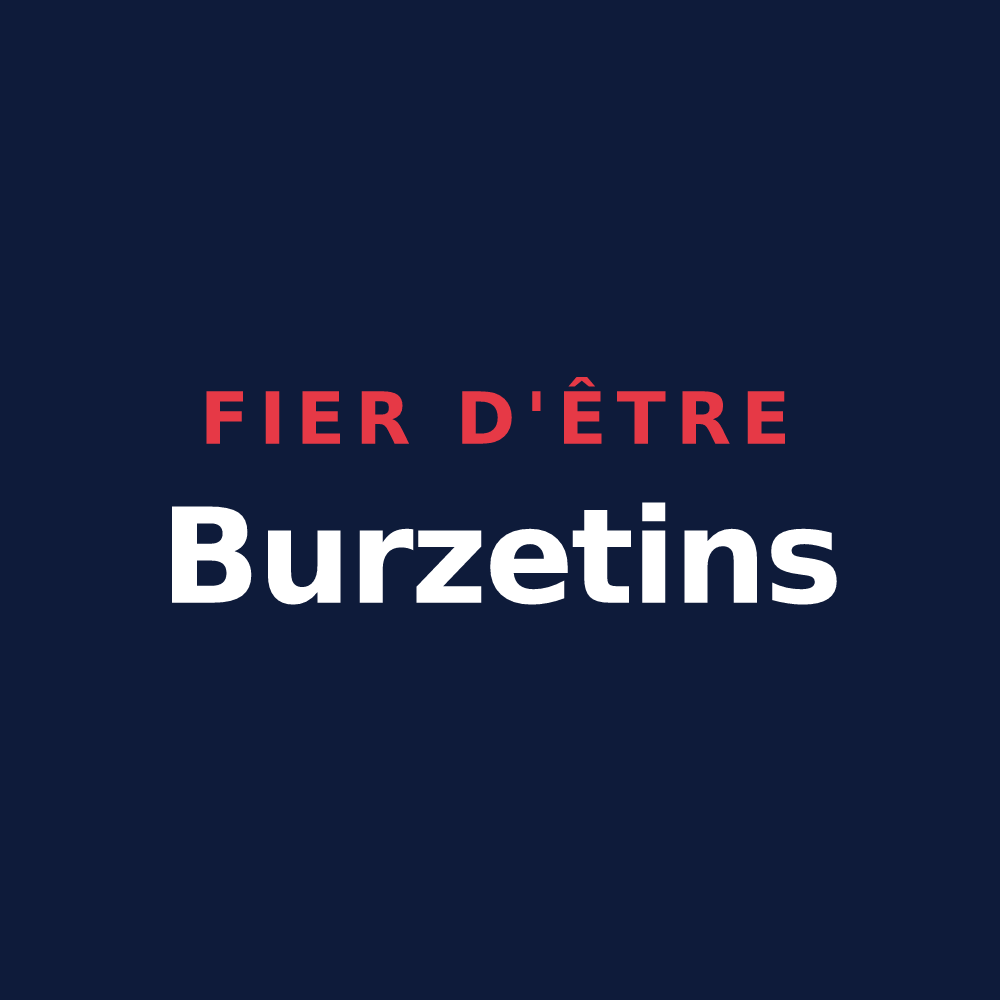 T-shirt « Fier d'être Burzetins » — design pour Burzet