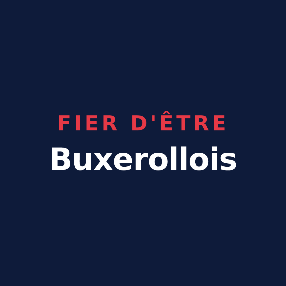 T-shirt « Fier d'être Buxerollois » — design pour Buxerolles