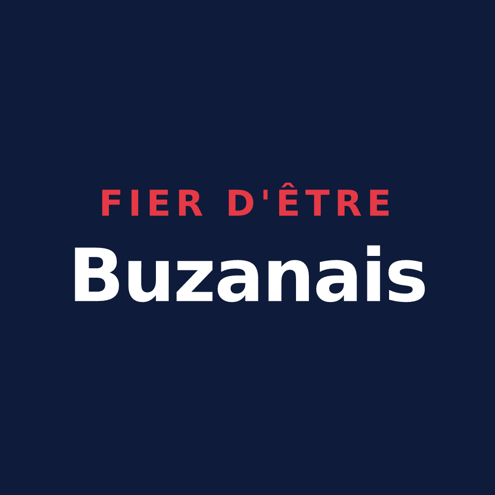 T-shirt « Fier d'être Buzanais » — design pour Buzan